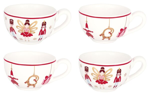 Vianočná ozdoba Xmas gold mix – set 4 ks