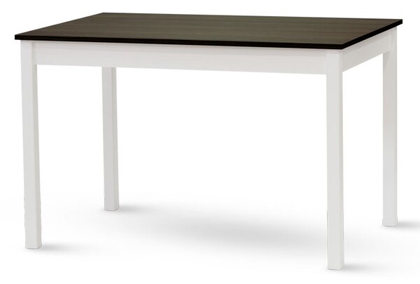 Stima Stôl TWIN Vyberte variant ->: Dub Halifax přírodní / bílá podnož, Vyberte rozmer ->: 80 x 80 cm