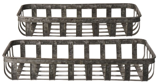 Úložný kovový kôš Metal Menší