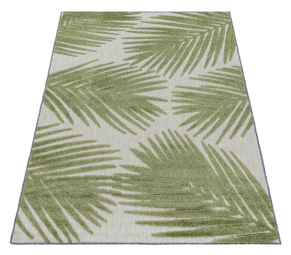 Ayyildiz, Kusový koberec Bahama 5155 Green – na von aj na doma, 80x250, zelená, chodba / predsieň
