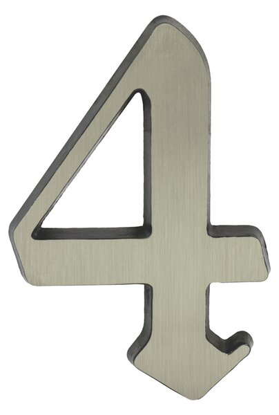 SS - DOMOVÁ ČÍSLICA "4" - 120 mm 120 mm