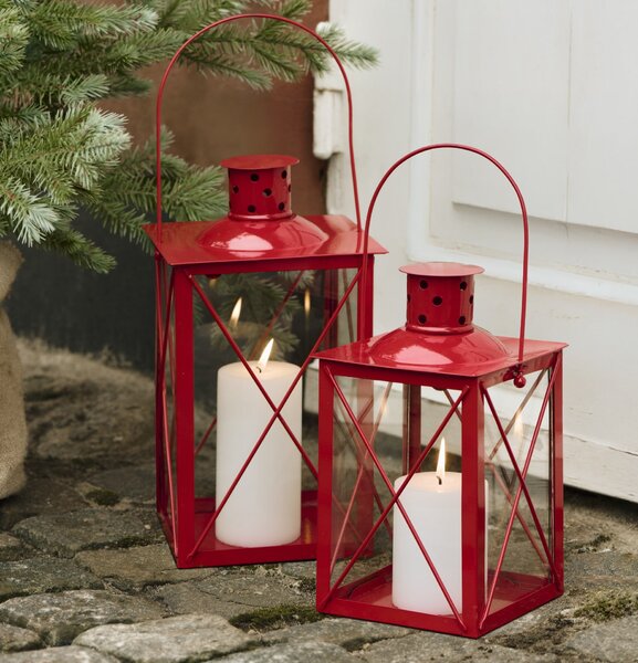 Lampáš Small Square Red