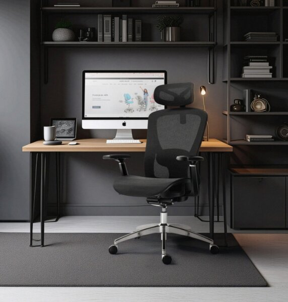 Kancelárska stolička Expert 5.3 Black Mesh