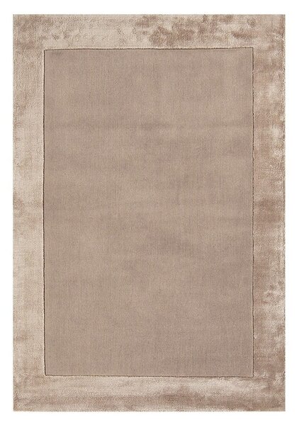 Svetlohnedý ručne tkaný koberec s prímesou vlny 160x230 cm Ascot – Asiatic Carpets