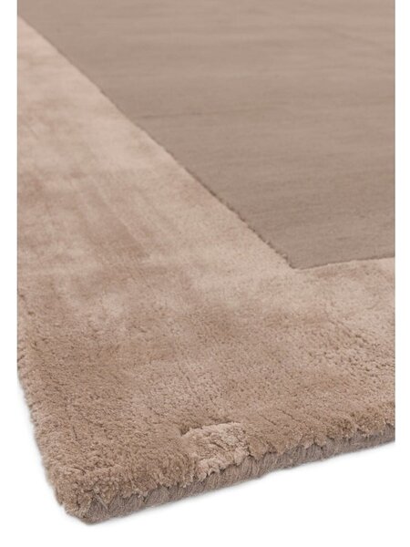 Svetlohnedý ručne tkaný koberec s prímesou vlny 160x230 cm Ascot – Asiatic Carpets