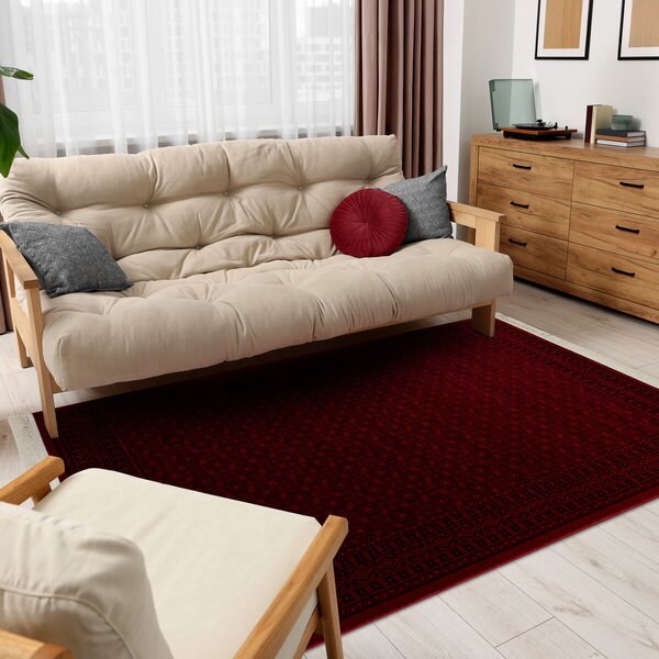 Dywany Łuszczów, Kusový koberec Orient 2958 vínový, 150x230, červená, kancelária