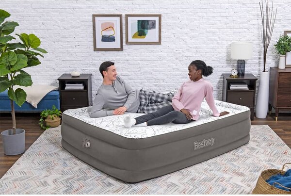 Bestway Nafukovacia posteľ so zabudovanou pumpou 203x152x46 cm