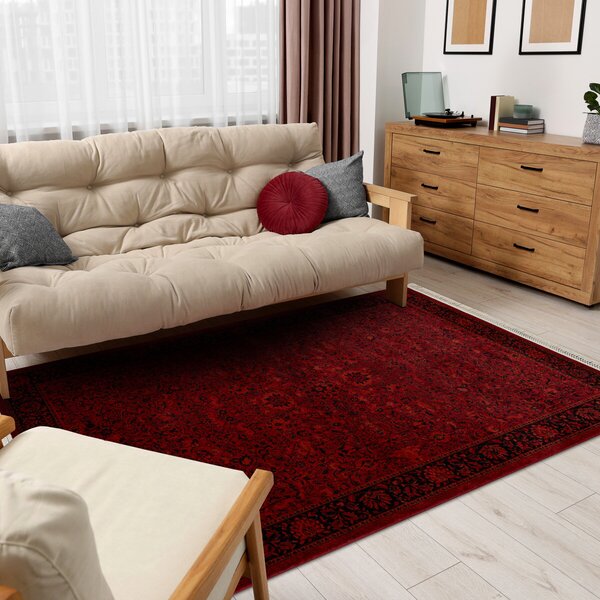 Dywany Łuszczów, Kusový koberec Orient 5125 vínový, 180x270, červená, kancelária