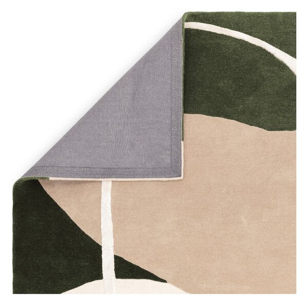 Zelený ručne tkaný vlnený koberec 200x300 cm Matrix – Asiatic Carpets