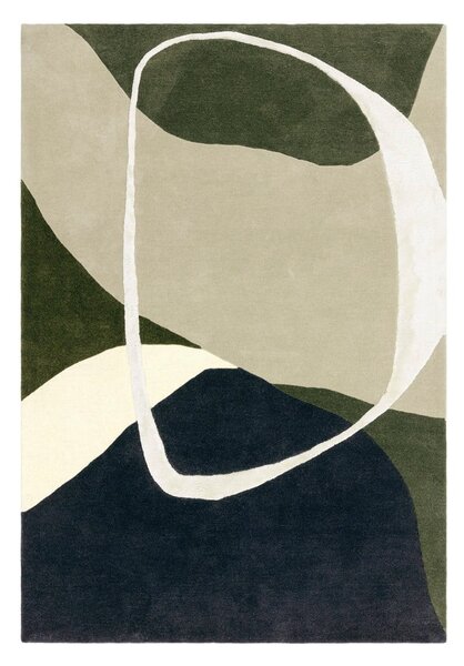 Zelený ručne tkaný vlnený koberec 200x300 cm Matrix – Asiatic Carpets