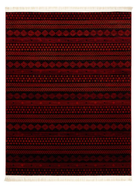 Dywany Łuszczów, Kusový koberec Orient 5132 vínový, 100x200, červená, kancelária