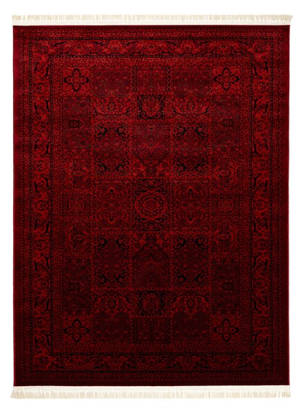 Dywany Łuszczów, Kusový koberec ORIENT 5365 vínová / černá, 100x200, červená, kancelária