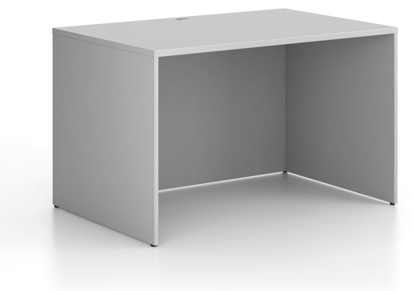 Kancelársky písací stôl FRAME, 120x80 cm, sivá