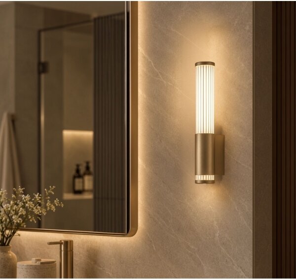 Rabalux 75106 - LED Kúpeľňové nástenné svietidlo CALYN LED/6W/230V IP44 zlatá