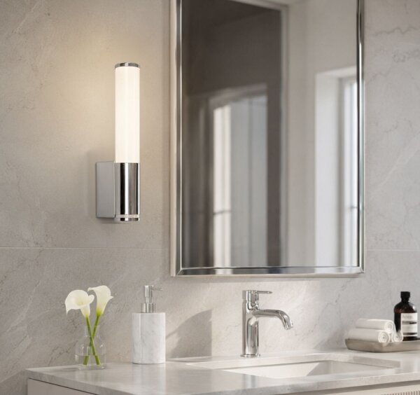 Rabalux 75100 - LED kúpeľňové nástenné svietidlo TENORO 6W/230V IP44 lesklý chróm