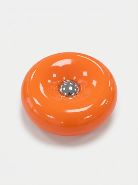 Sinsay - LED stolová lampa v tvare donutu - oranžová
