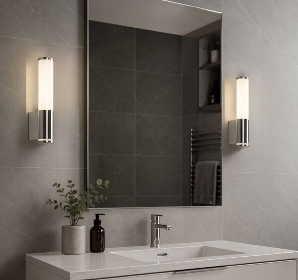 Rabalux 75100 - LED kúpeľňové nástenné svietidlo TENORO 6W/230V IP44 lesklý chróm