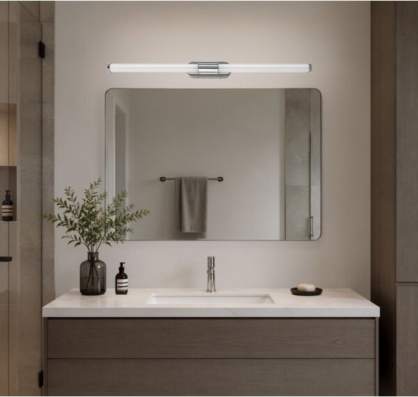 Rabalux 75095-LED Kúpeľňové osvetlenie zrkadla TENEBRA 8W/230V IP44 60 cm lesklý chróm