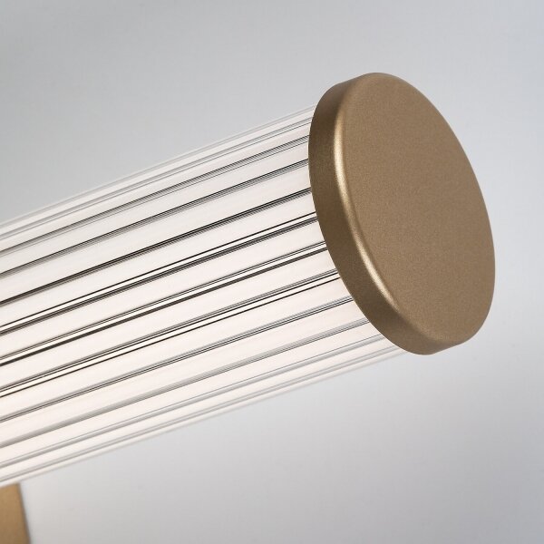 Rabalux 75104 - LED osvetlenie zrkadla do kúpeľne CALYN LED/8W/230V IP44 zlatá