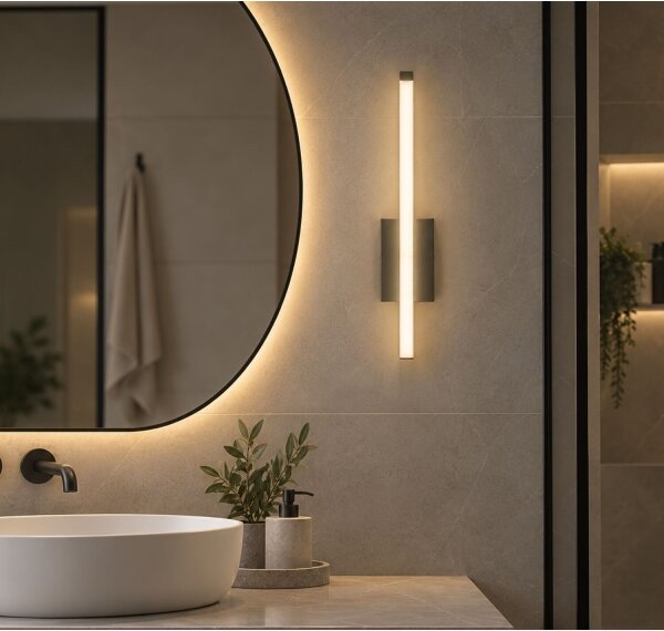 Rabalux 75000 - LED kúpeľňové nástenné svietidlo TILMANN 10W/230V 4000K IP44 antracit