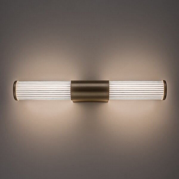 Rabalux 75104 - LED osvetlenie zrkadla do kúpeľne CALYN LED/8W/230V IP44 zlatá