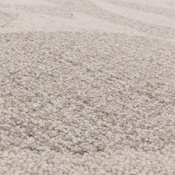 Krémovobiely ručne tkaný vlnený koberec 120x170 cm Loxley – Asiatic Carpets