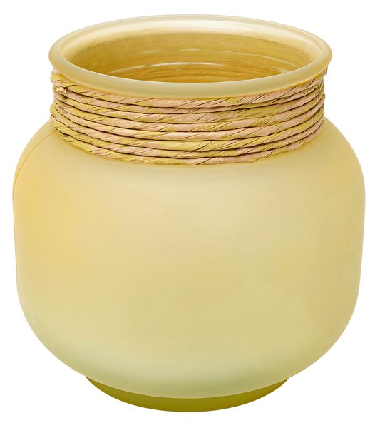 Isola Storm váza žltá 18 cm