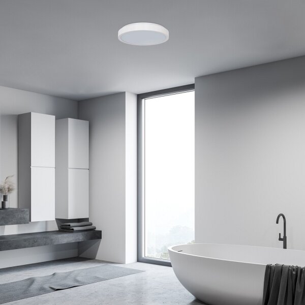 Rabalux 71257 - LED Kúpeľňové stropné svietidlo SAMIRA LED/18W/230V IP44 biela