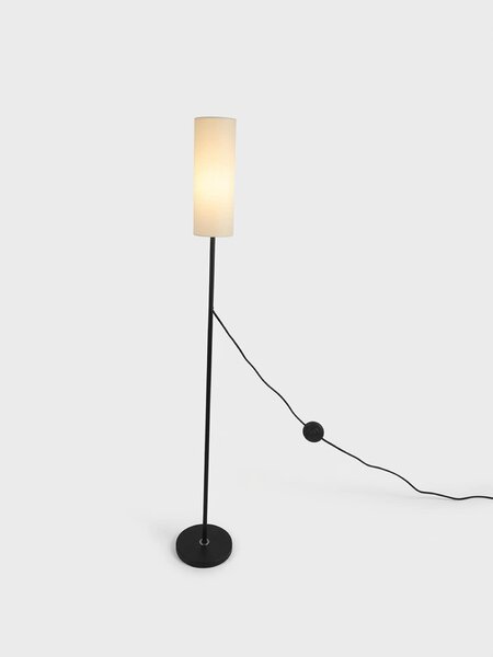 Sinsay - Stojaca lampa s látkovým tienidlom - telová
