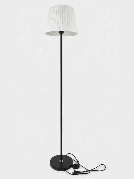 Sinsay - Stojaca lampa s látkovým tienidlom - krémová