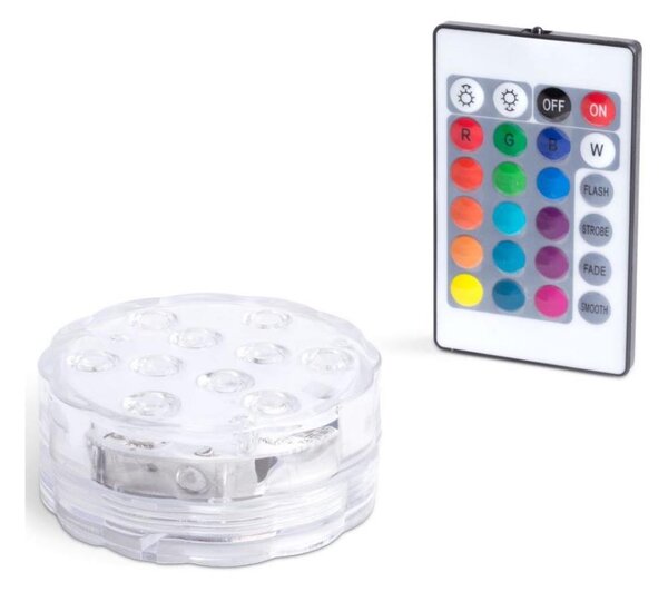LED Stmievateľné osvetlenie do bazéna LED/3xAAA IP68 + diaľkové ovládanie