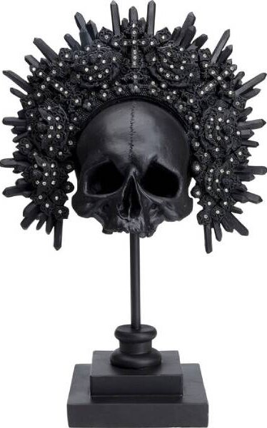 King Skull dekorácia čierna