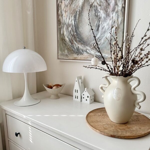 Stolná lampa Panthella 320 Opal White