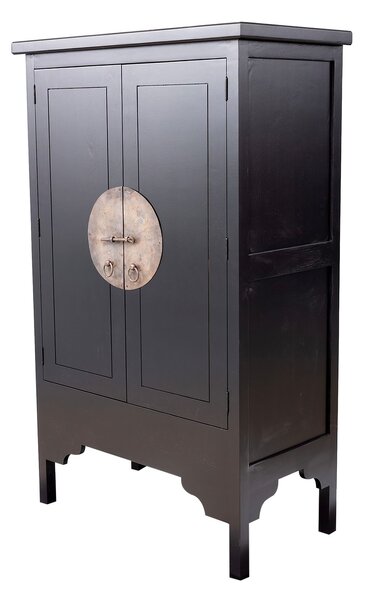 Kredenc Modern 104 x 56 x 170 cm black