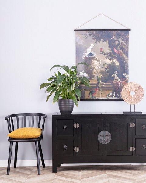 Komoda Modern 137 x 45x 76 cm black