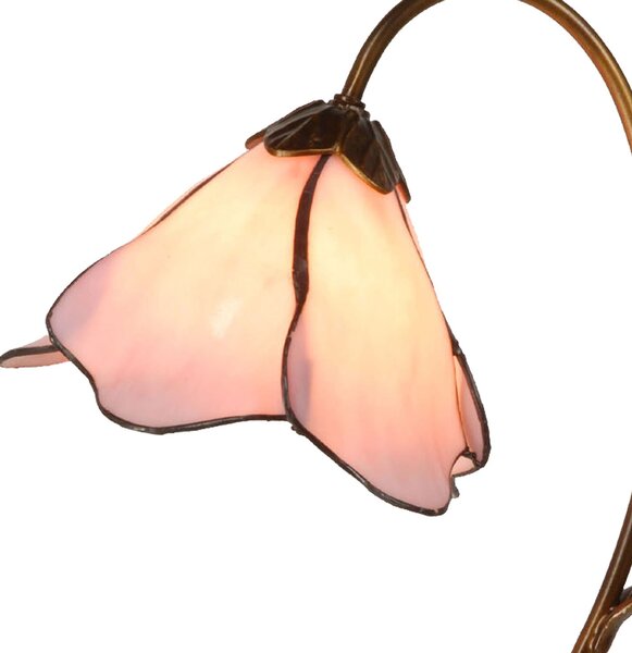 Stolová lampa Tiffany - Ø 31 * 48 cm 1x E14 - Clayre & Eef