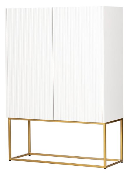 Skriňa Wavy white