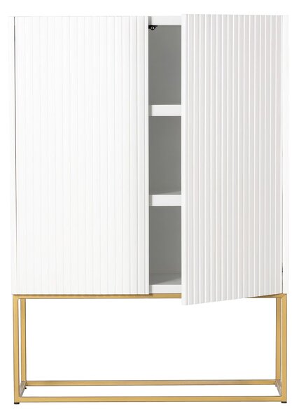 Skriňa Wavy white