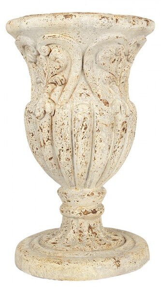 Planter ? 27x43 Cm Beige Ceramic Material - ? 27*43 cm - Clayre & Eef