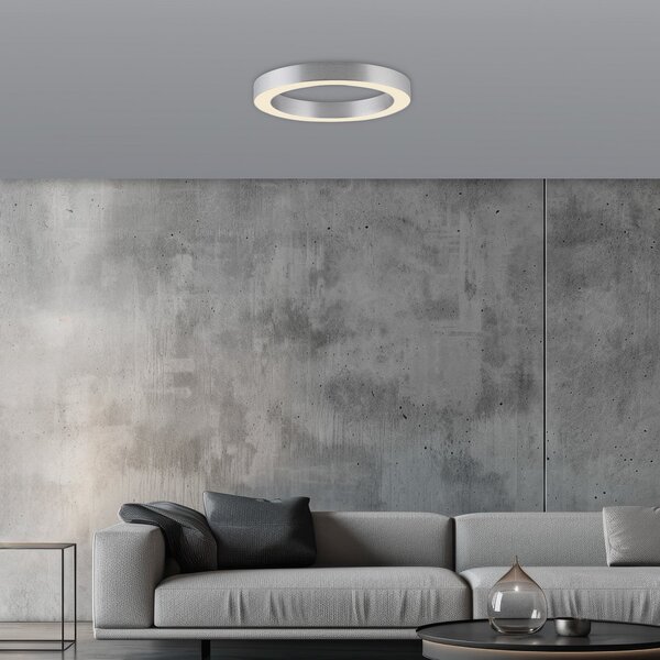 Stropné Lampa PURE, Lines, stmievateľné, Metalická, Obývacia izba, Kov, Moderný
