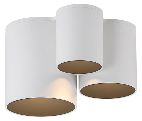 Stropné Lampa PURE, Point, stmievateľné, Biela, Kúpeľňa, Kov, Moderný