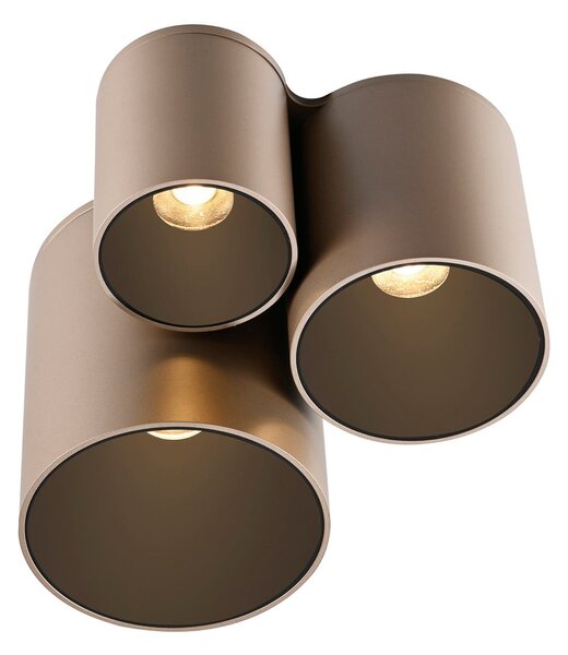 Stropné Lampa PURE, Point, stmievateľné, Bronzová / Stará Mosadz, Kúpeľňa, Kov, Moderný