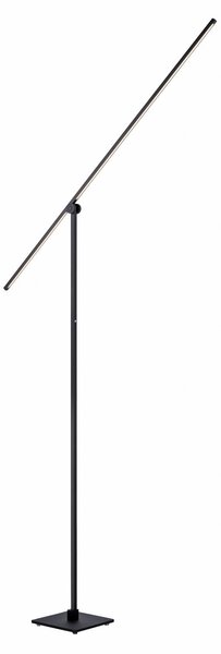 Stojacie Lampa PURE, PURE Grafo, stmievateľné, Čierna, Obývacia izba, Kov, Moderný