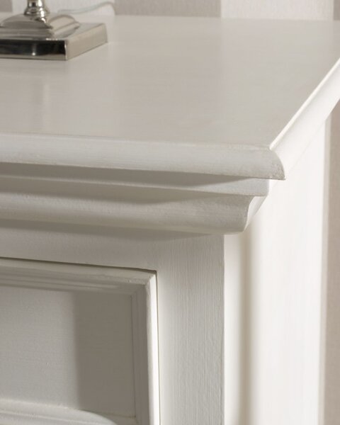 Komoda Dorothee 6 zásuviek, white&natural