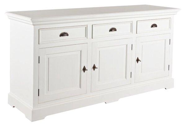Komoda Dorothee 6 zásuviek, white&natural