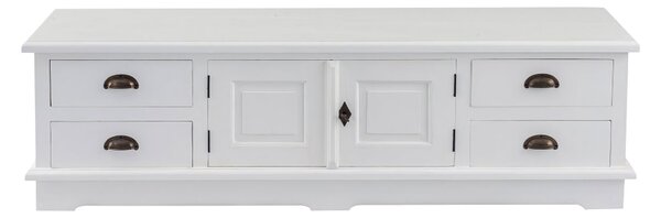 RTV skrinka Brighton 160 x 40 x 50 cm white