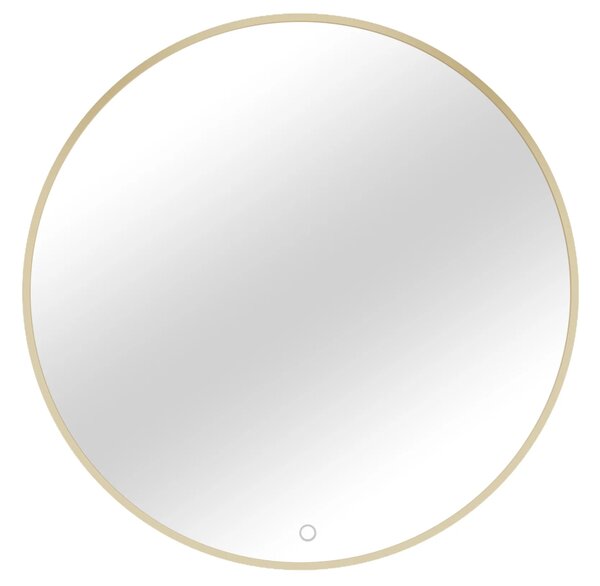 Zrkadlo SOL s LED osvetlením - zlaté