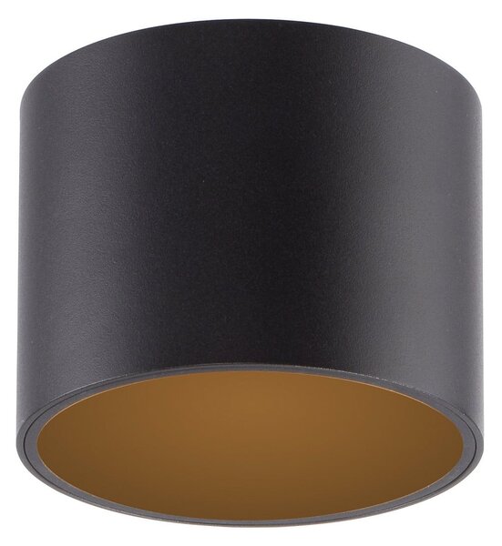 Stropné Lampa PURE, Point, stmievateľné, Čierna, Kúpeľňa, Kov, Moderný