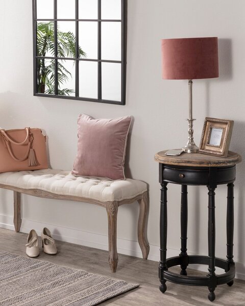 Lavička Isacco cream 114 x 38 x 48 cm: