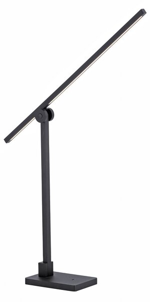 Stolové Lampa PURE, PURE Grafo, stmievateľné, Čierna, Pracovňa, Kov, Moderný